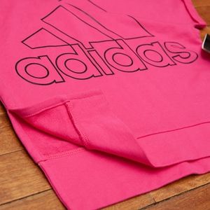 Adidas Short Sleeve Cropped Sweatshirt